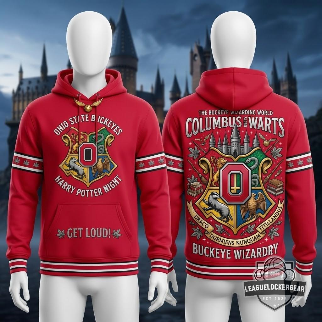 Ohio State Buckeyes Harry Potter Night 2026 Hoodie - LeagueLockerGear