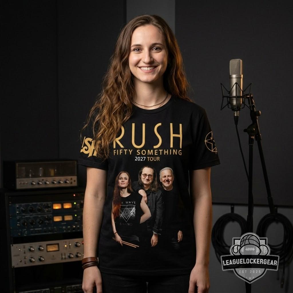 Rush Fifty Something 2027 Tour T-Shirt - LeagueLockerGear
