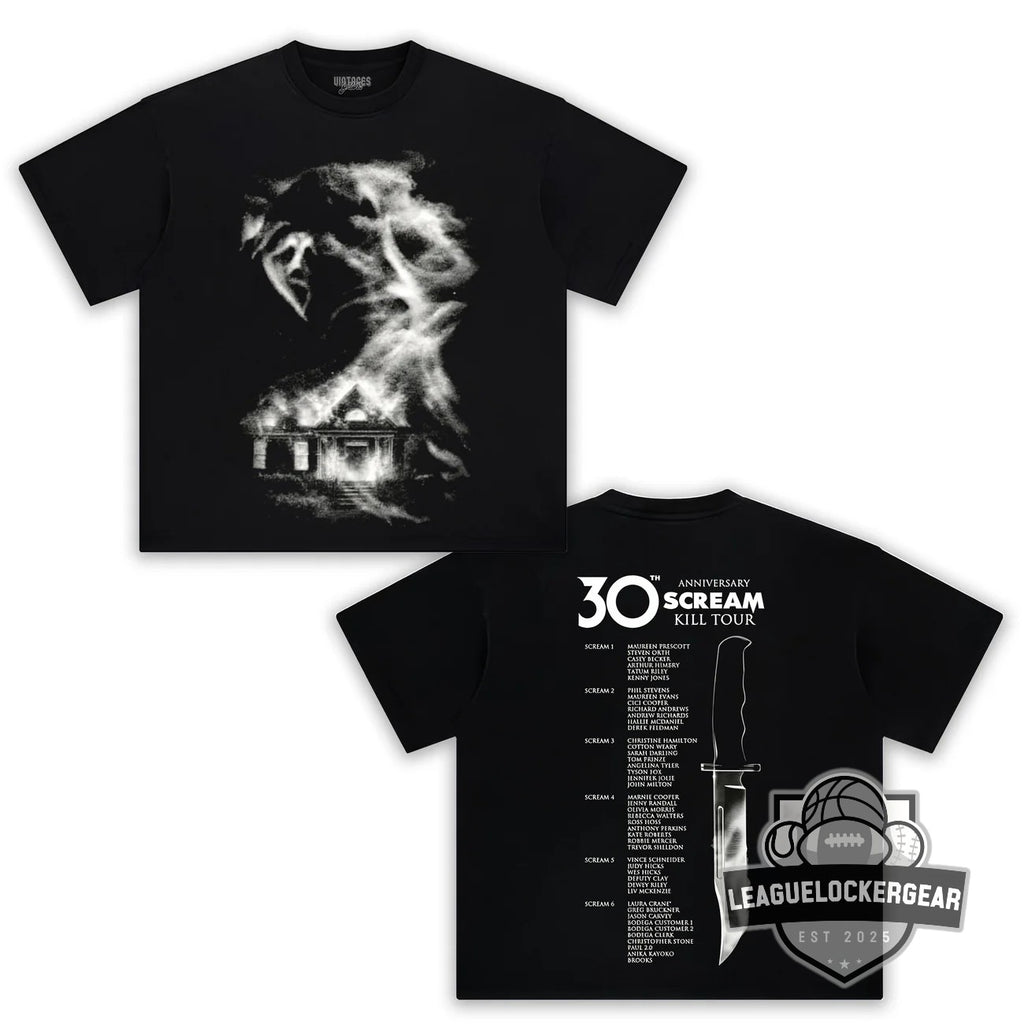 Scream 30th Anniversary Kill Tour T-Shirt - LeagueLockerGear