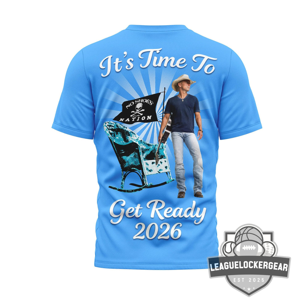 Kenny Chesney No Shoes Nation Get Ready 2026 T-Shirt - LeagueLockerGear