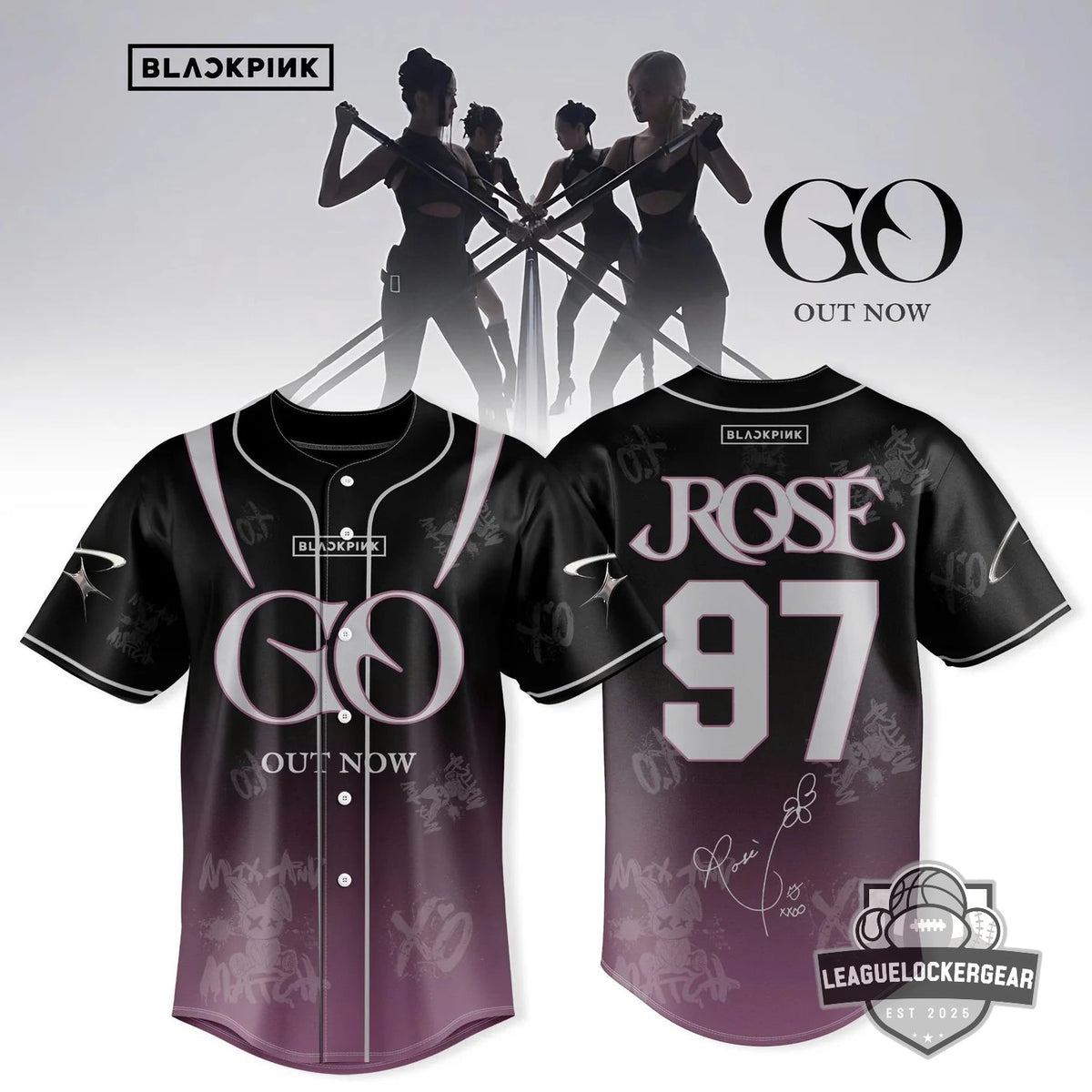 BLACKPINK GO OUT NOW Jersey - LeagueLockerGear