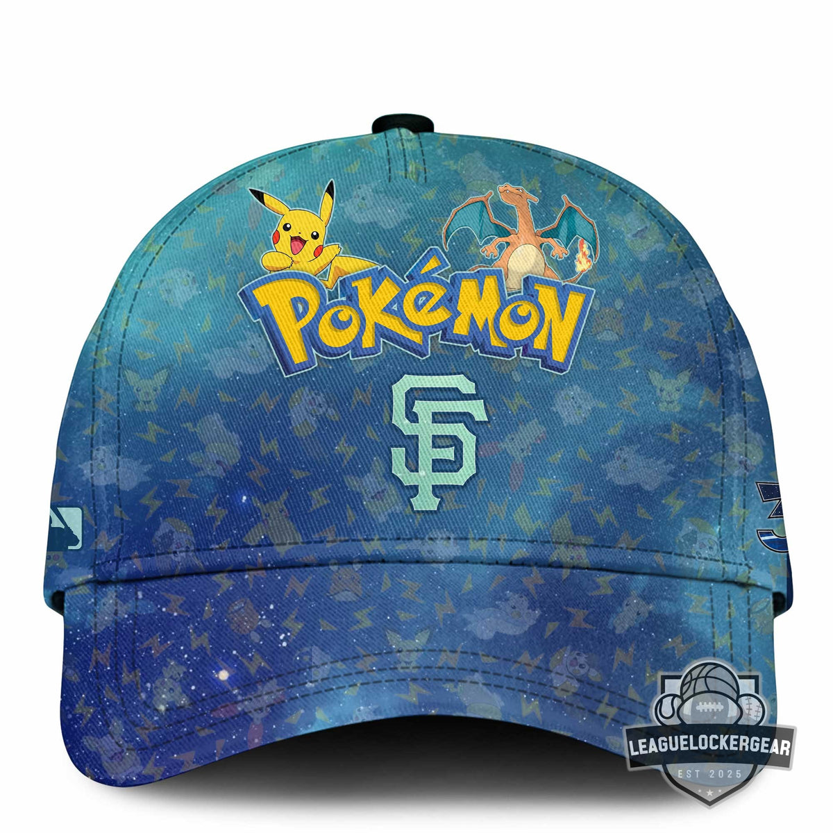 San Francisco Giants Pokémon 30th Anniversary Baseball Jersey - LeagueLockerGear