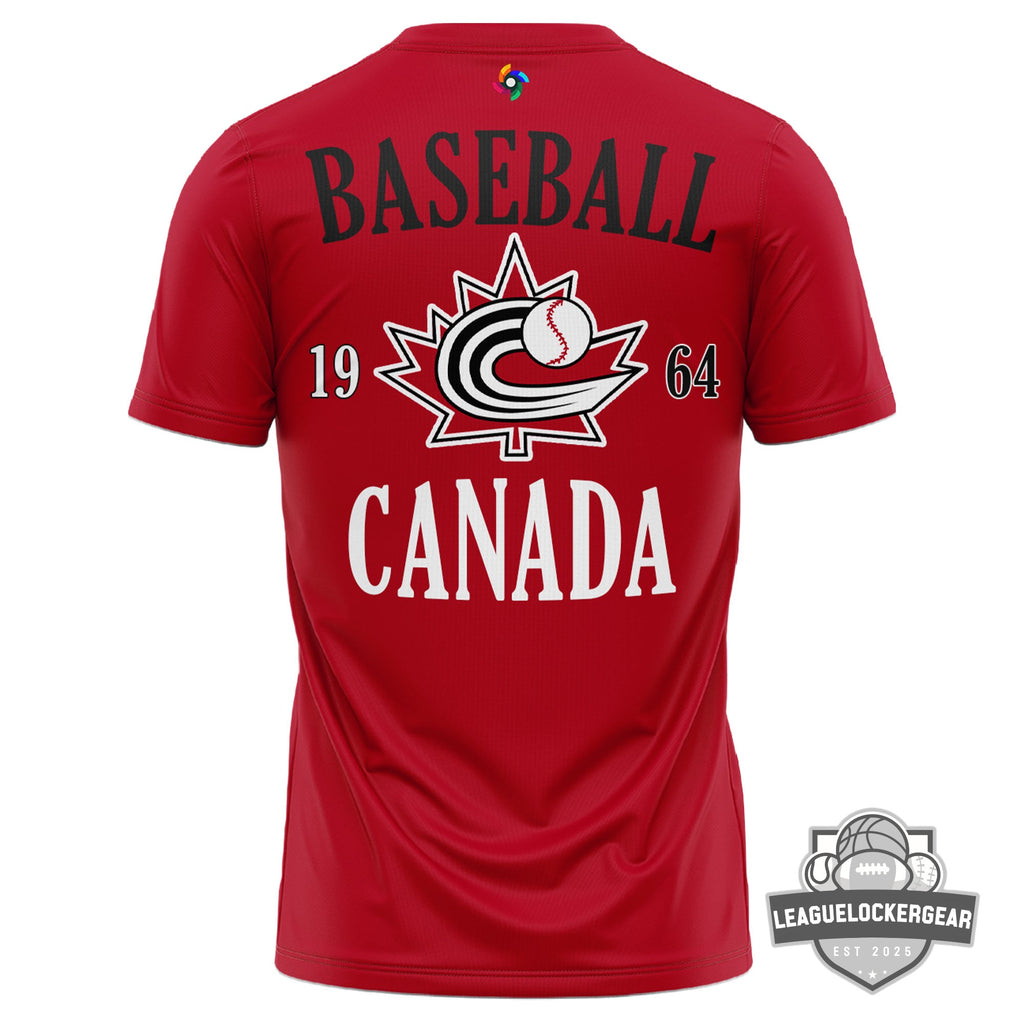 Team Canada Baseball World Baseball Classic 2026 T-Shirt - LeagueLockerGear