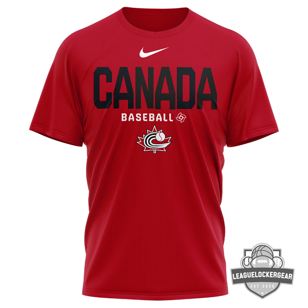 Team Canada Baseball World Baseball Classic 2026 T-Shirt - LeagueLockerGear