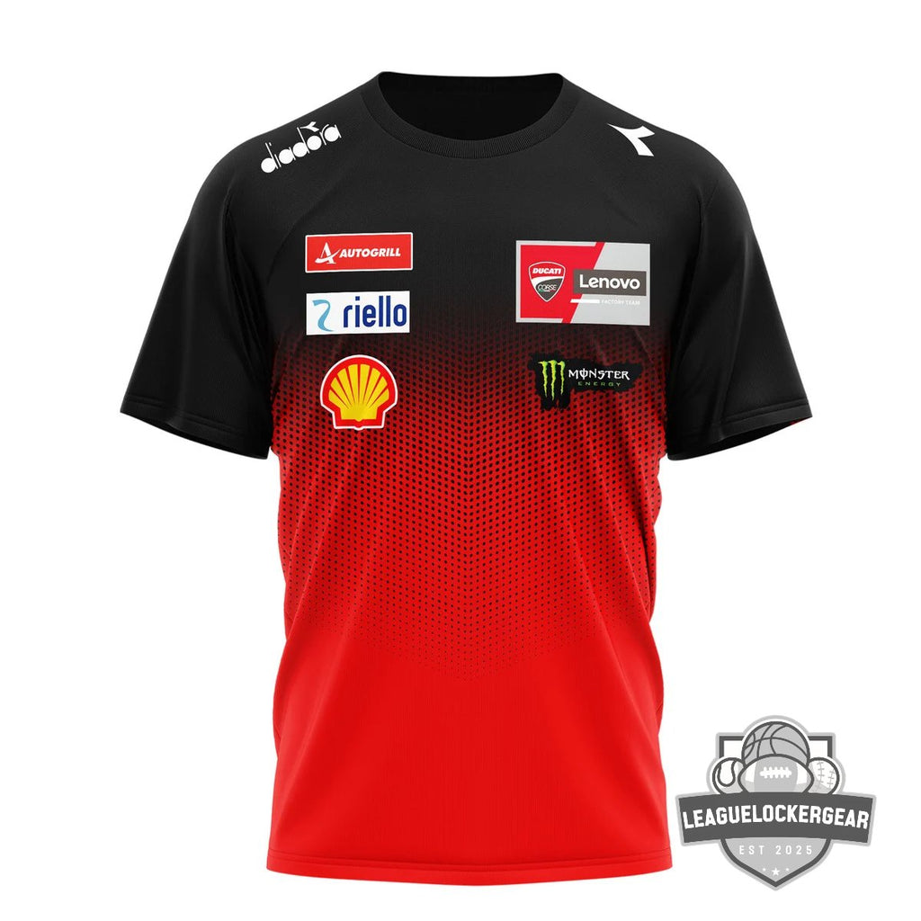 Marc Márquez 93 Forza Ducati T-Shirt - LeagueLockerGear
