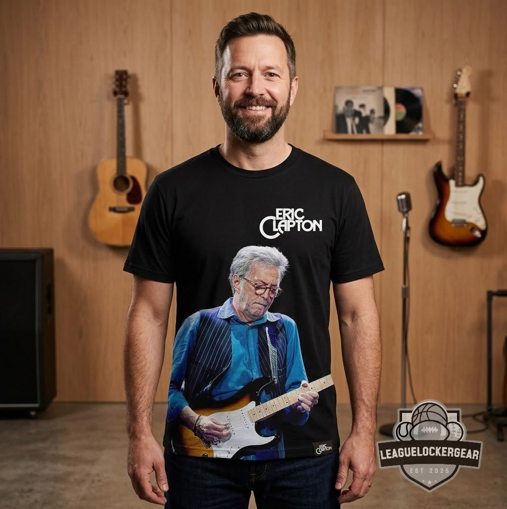 Eric Clapton Tour 2026 With Signature T-Shirt - LeagueLockerGear