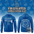 Los Angeles Dodgers Firefighter Appreciation Day Hoodie - LeagueLockerGear