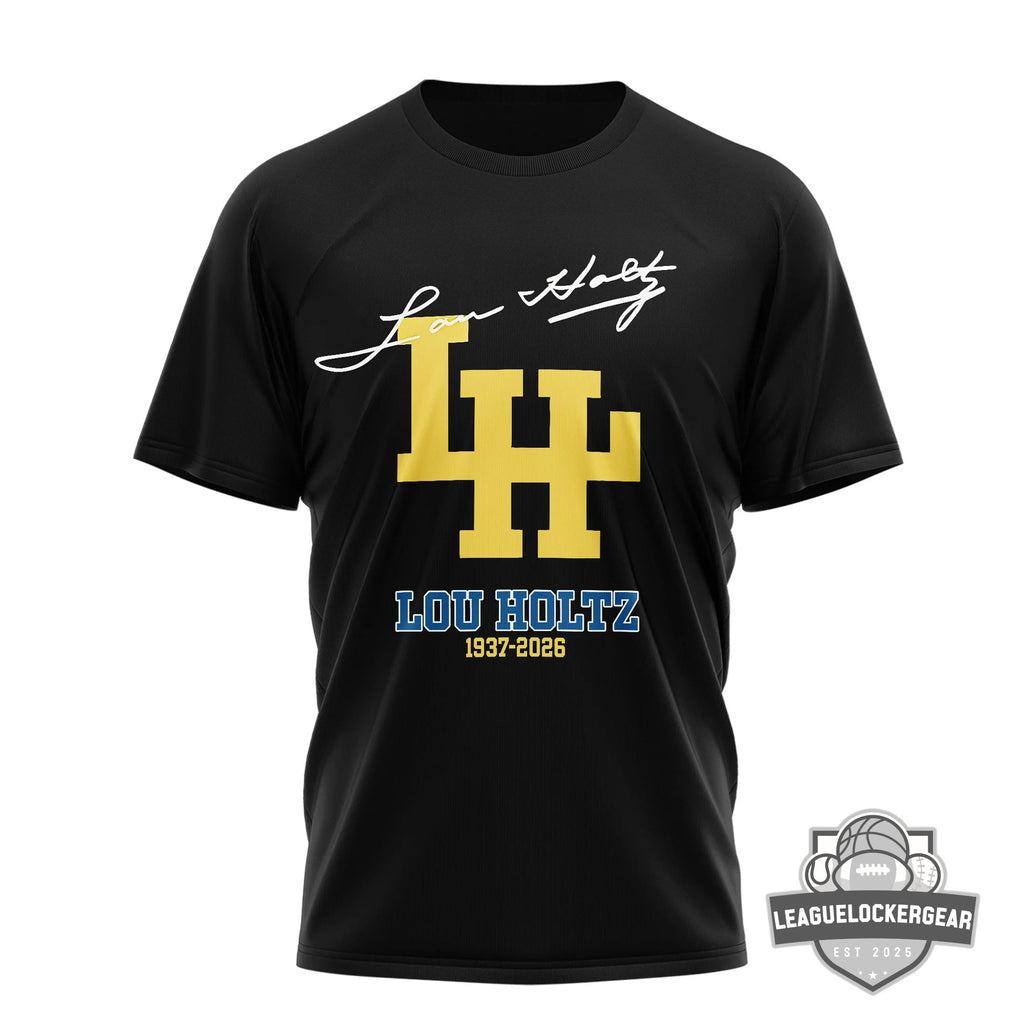 Lou Holtz Rest In Peace True Legend Memorial T-Shirt - LeagueLockerGear