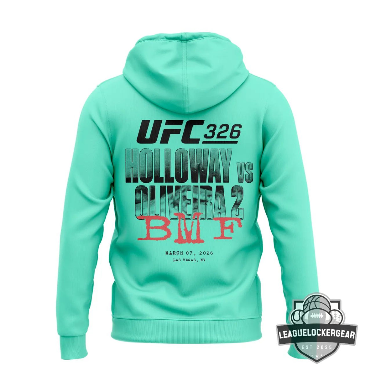 UFC 326 Holloway vs Oliveira 2 BMF Hoodie - LeagueLockerGear