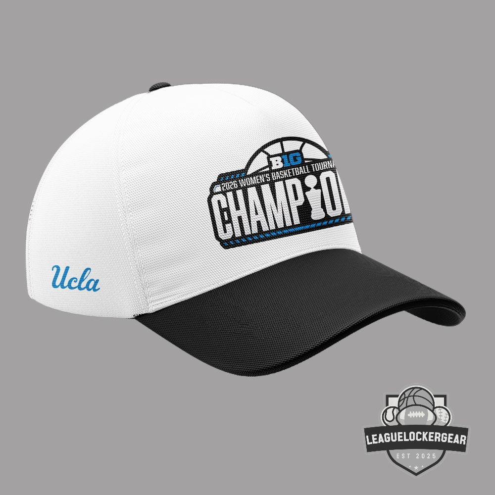 UCLA 2026 Big Ten Women's Basketball Tournament Champions Hoodie - LeagueLockerGear