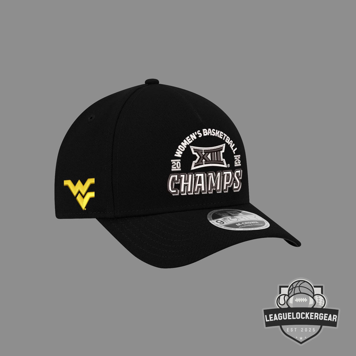 West Virginia Mountaineers 2026 Big 12 Tournament Champions T-Shirt - LeagueLockerGear
