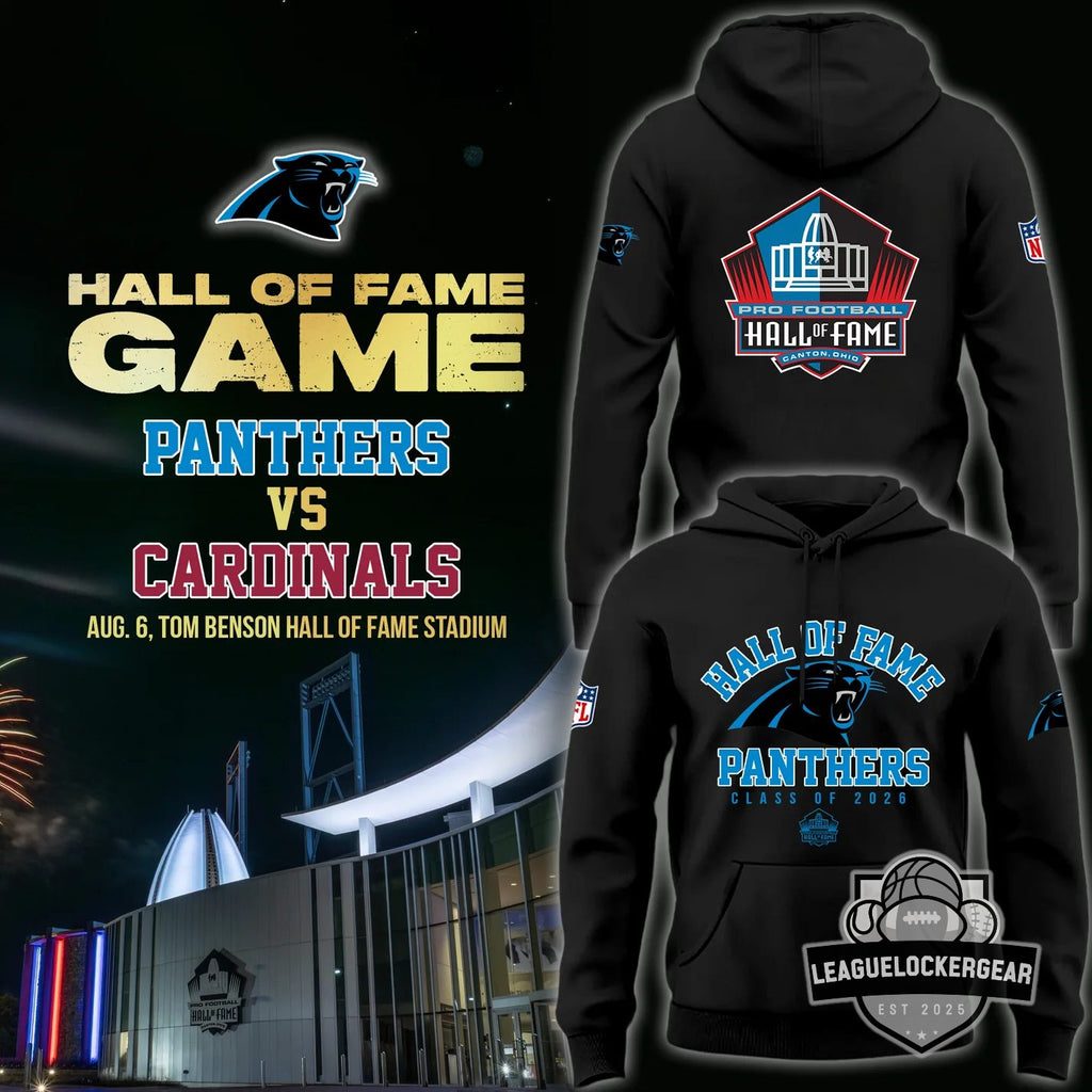 Carolina Panthers Hall of Fame Class of 2026 Hoodie - LeagueLockerGear