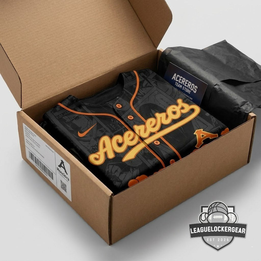Acereros de Monclova Naruto Night Baseball Jersey - LeagueLockerGear