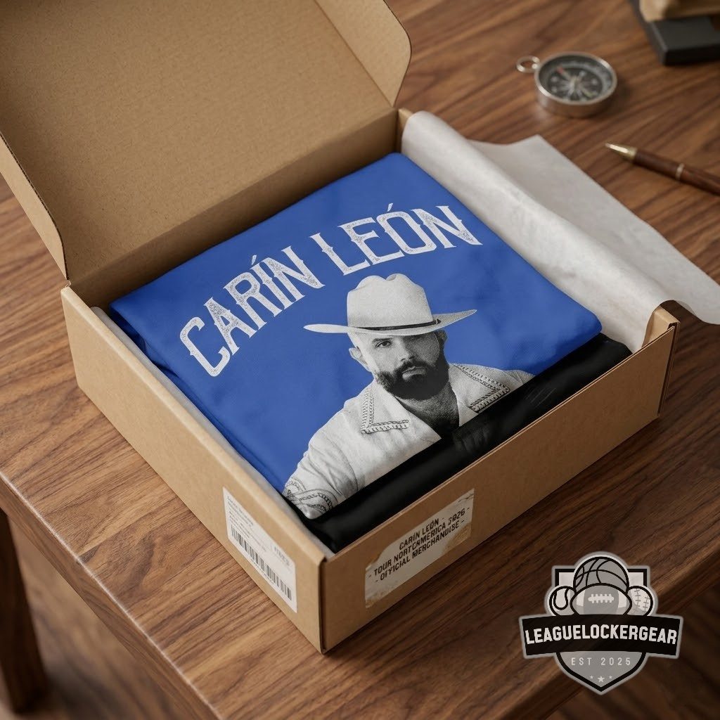 Carin León Tour Norteamérica 2026 De Sonora Para el Mundo T-Shirt - LeagueLockerGear