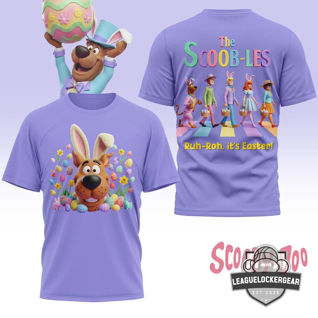 Scooby-Doo The Scoob-les Ruh-Roh It's Easter T-Shirt - LeagueLockerGear