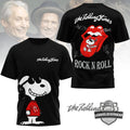 The Rolling Stones Snoopy Rock N Roll T-Shirt - LeagueLockerGear
