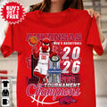 Arkansas Men's Basketball 2026 SEC Tournament Champions T-Shirt - LeagueLockerGear