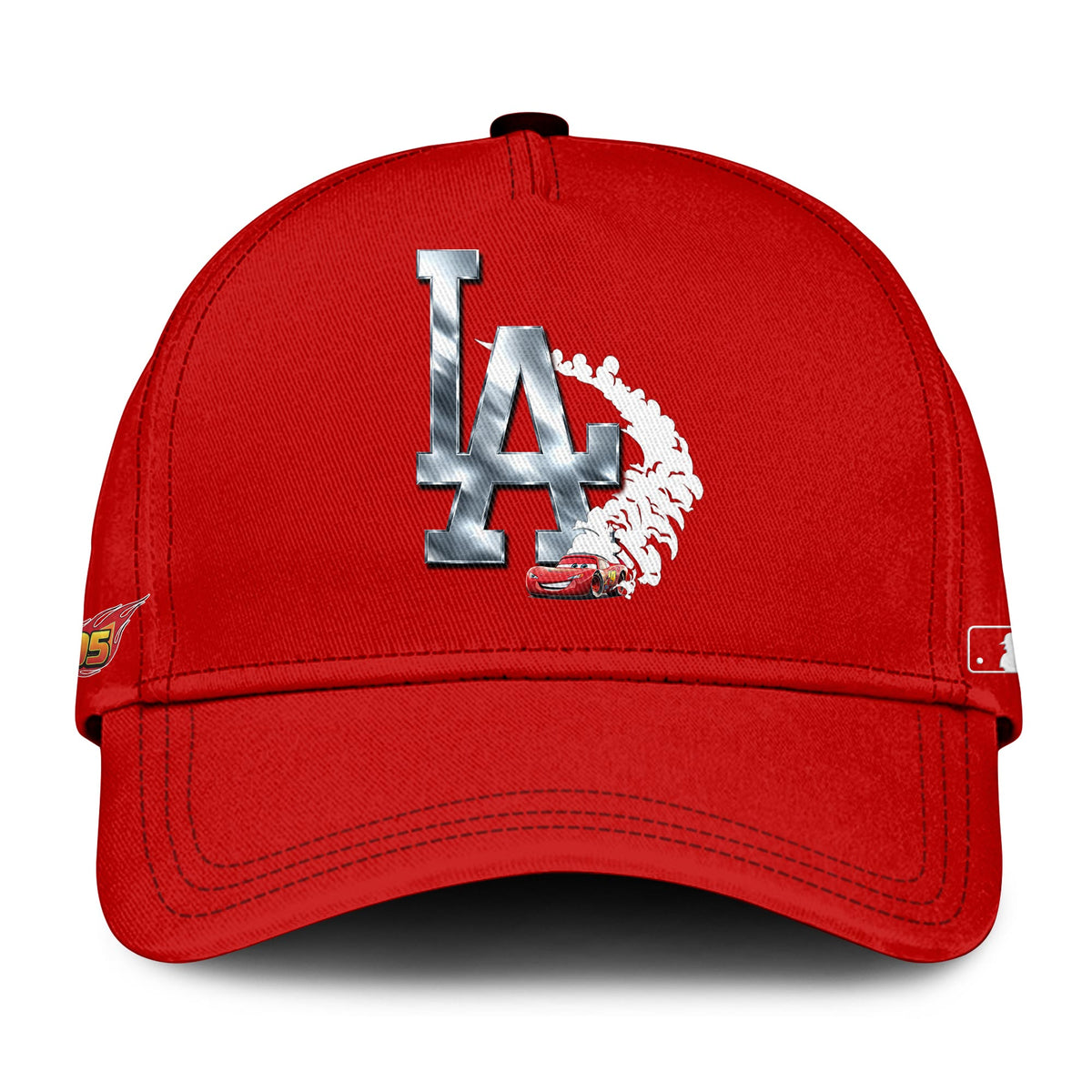 Los Angeles Dodgers Cars Lightning McQueen Baseball Jersey - LeagueLockerGear