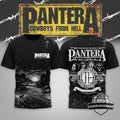 Pantera Cowboys From Hell All Over Print T-Shirt - LeagueLockerGear