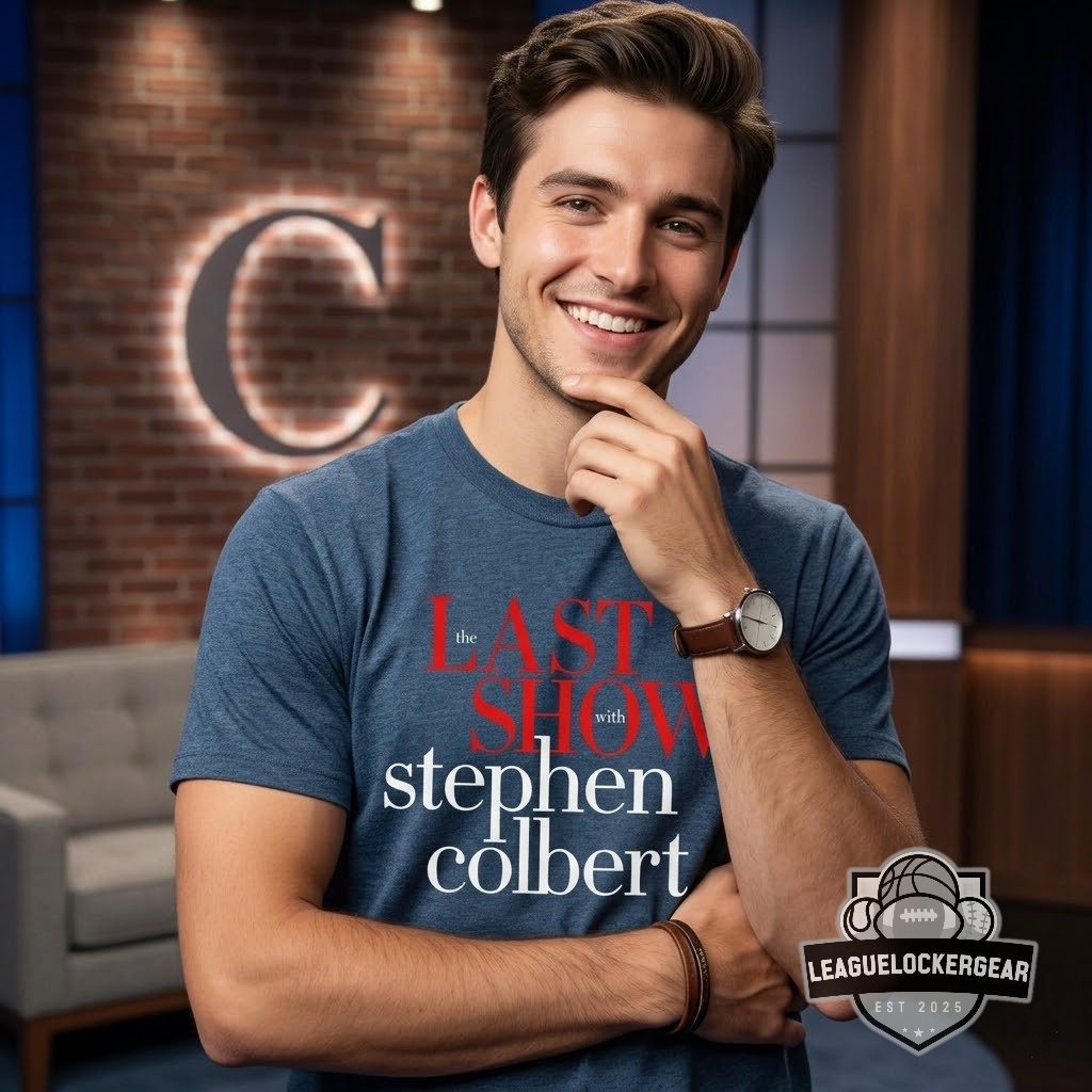 The Late Show with Stephen Colbert T-Shirt - LeagueLockerGear