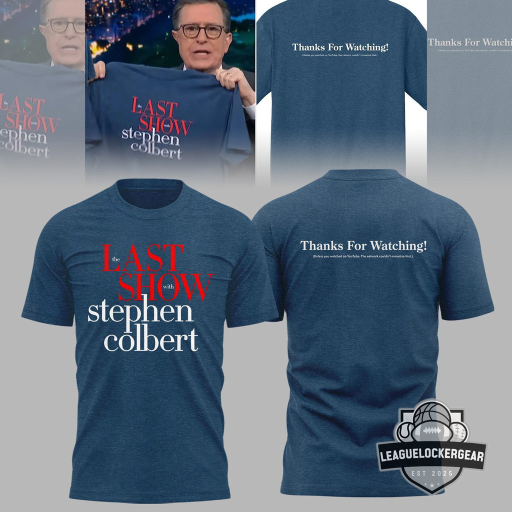 The Late Show with Stephen Colbert T-Shirt - LeagueLockerGear