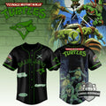 Toronto Blue Jays Teenage Mutant Ninja Turtles Crossover Baseball Jersey - LeagueLockerGear