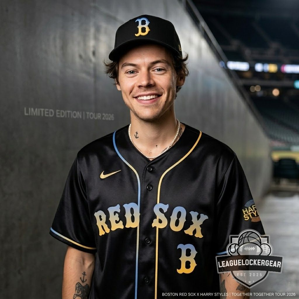 Harry Styles x Boston Red Sox Together Tour 2026 Baseball Jersey - LeagueLockerGear