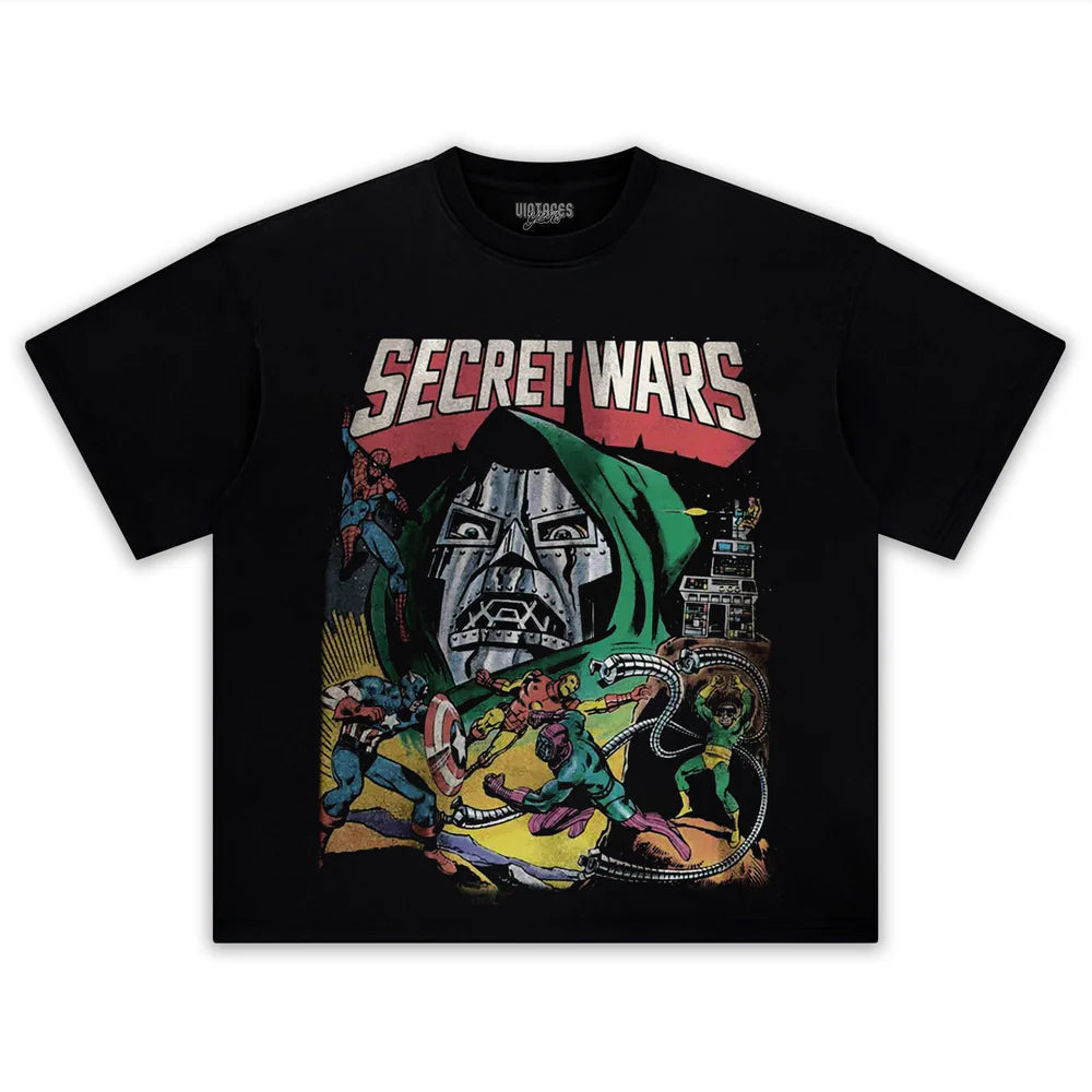 Marvel Secret Wars Vintage Comic T-Shirt - LeagueLockerGear