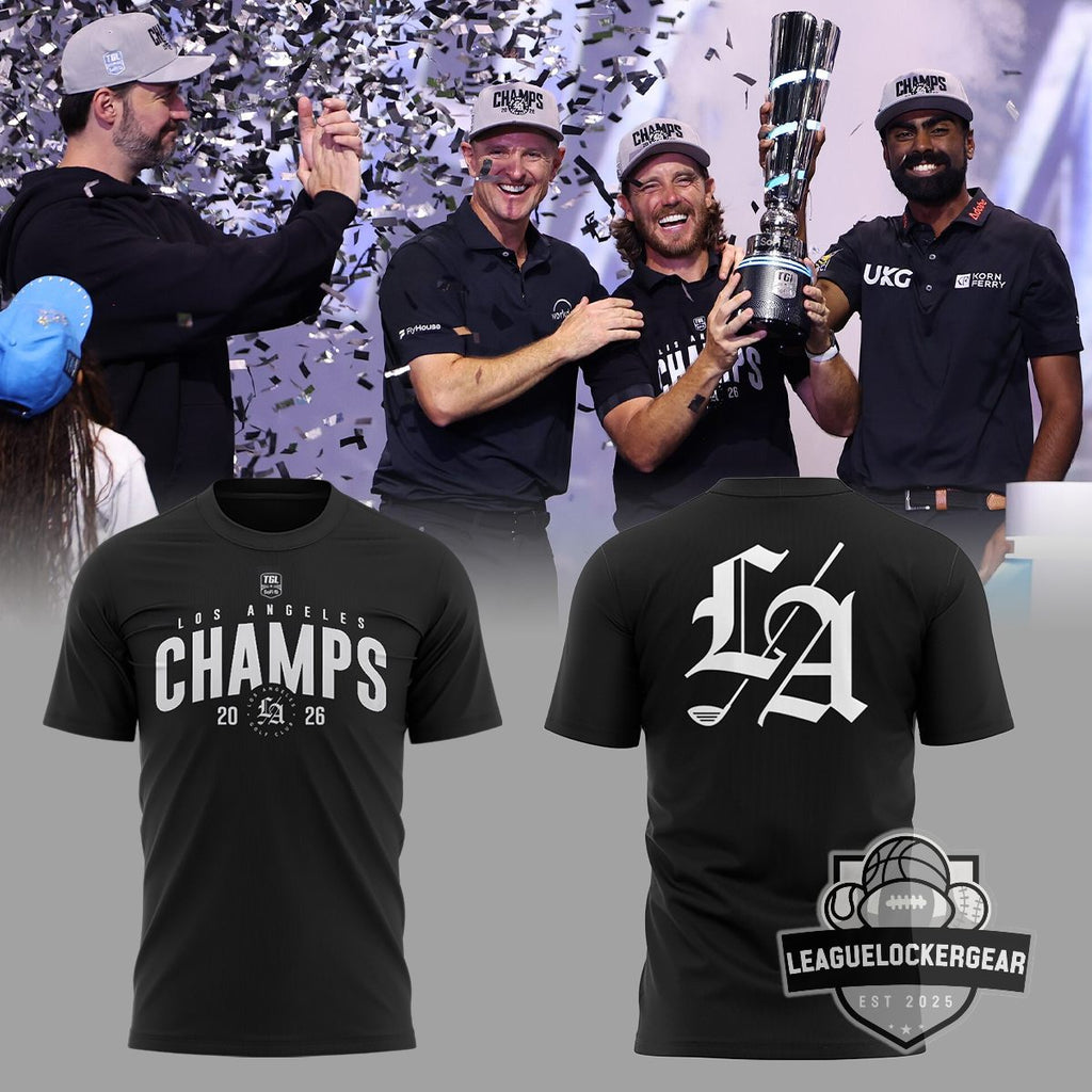 Los Angeles Golf Club TGL Champs 2026 T-Shirt - LeagueLockerGear