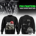 Foo Fighters Take Cover Tour 2026 Signed Sweatshirt - LeagueLockerGear