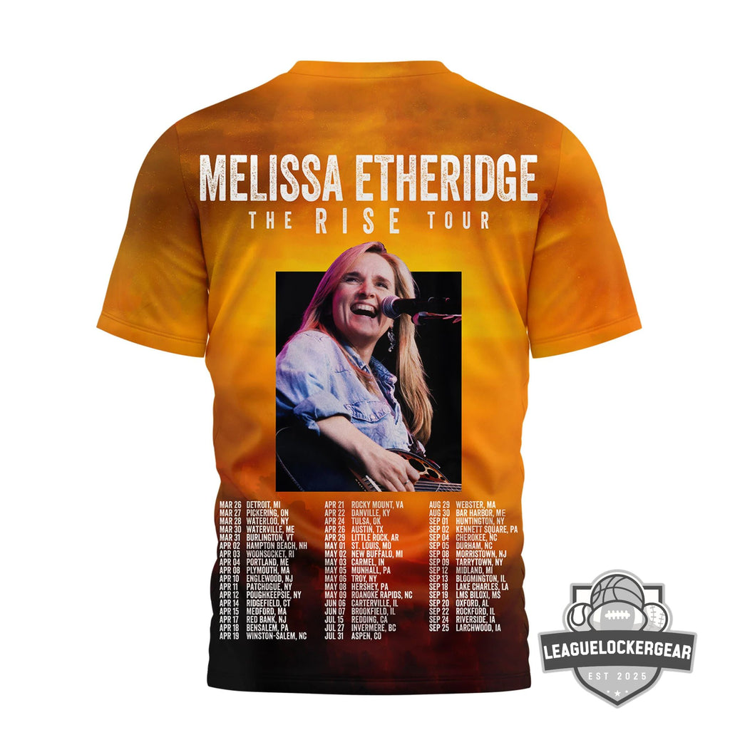 Melissa Etheridge The Rise Tour T-Shirt - LeagueLockerGear
