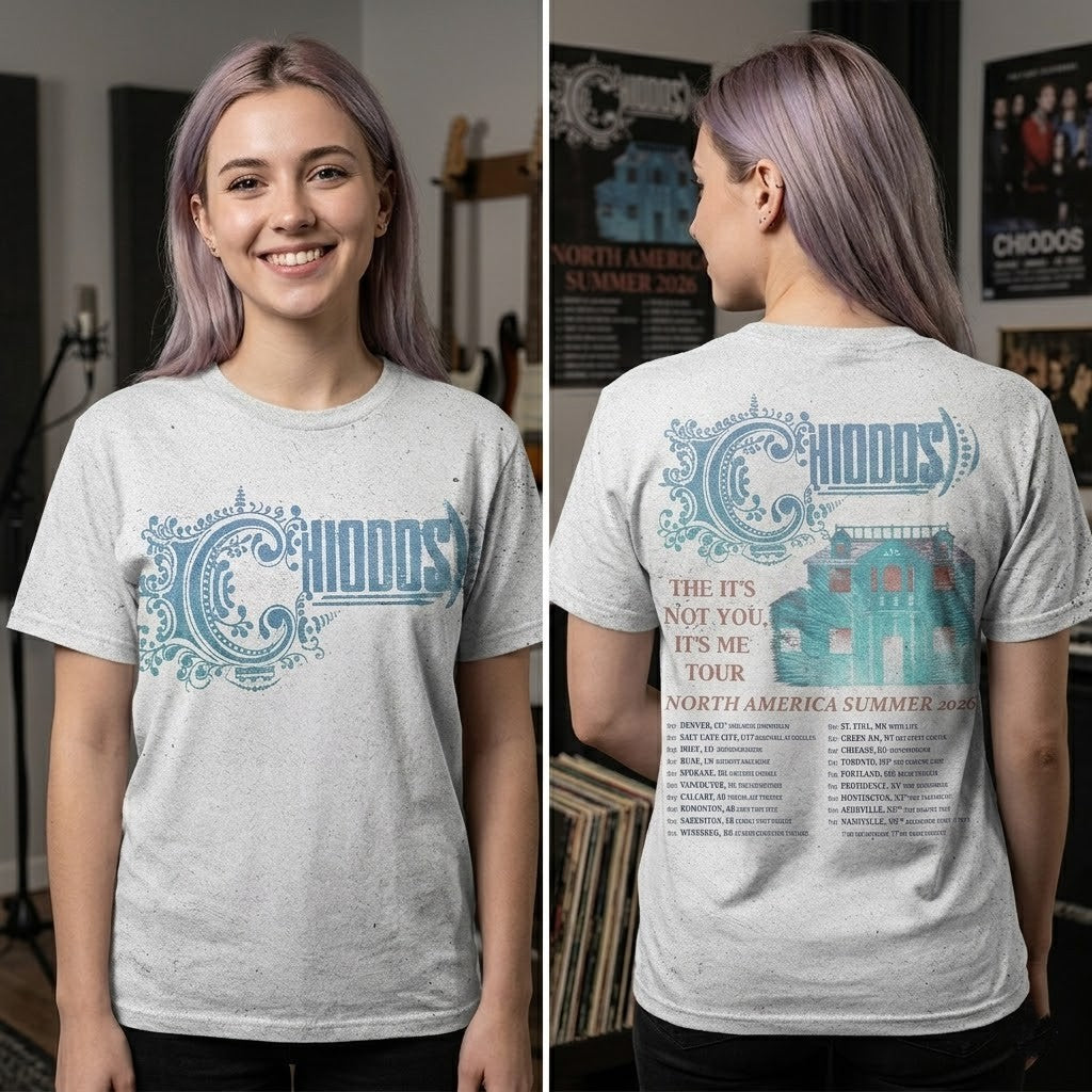 Chiodos The It's Not You, It's Me Tour North America Summer 2026 T-Shirt - LeagueLockerGear