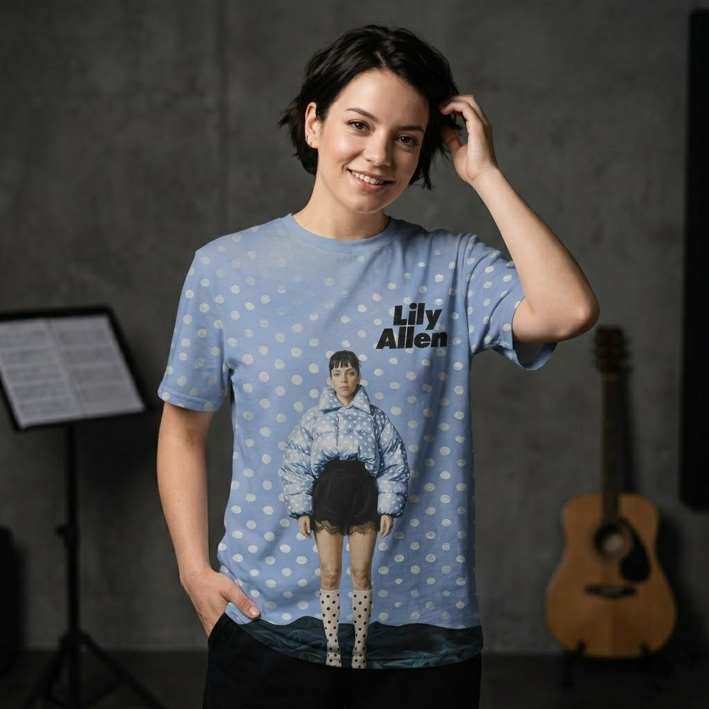 Lily Allen Performs West End Girl Tour 2026 Signed T-Shirt - LeagueLockerGear