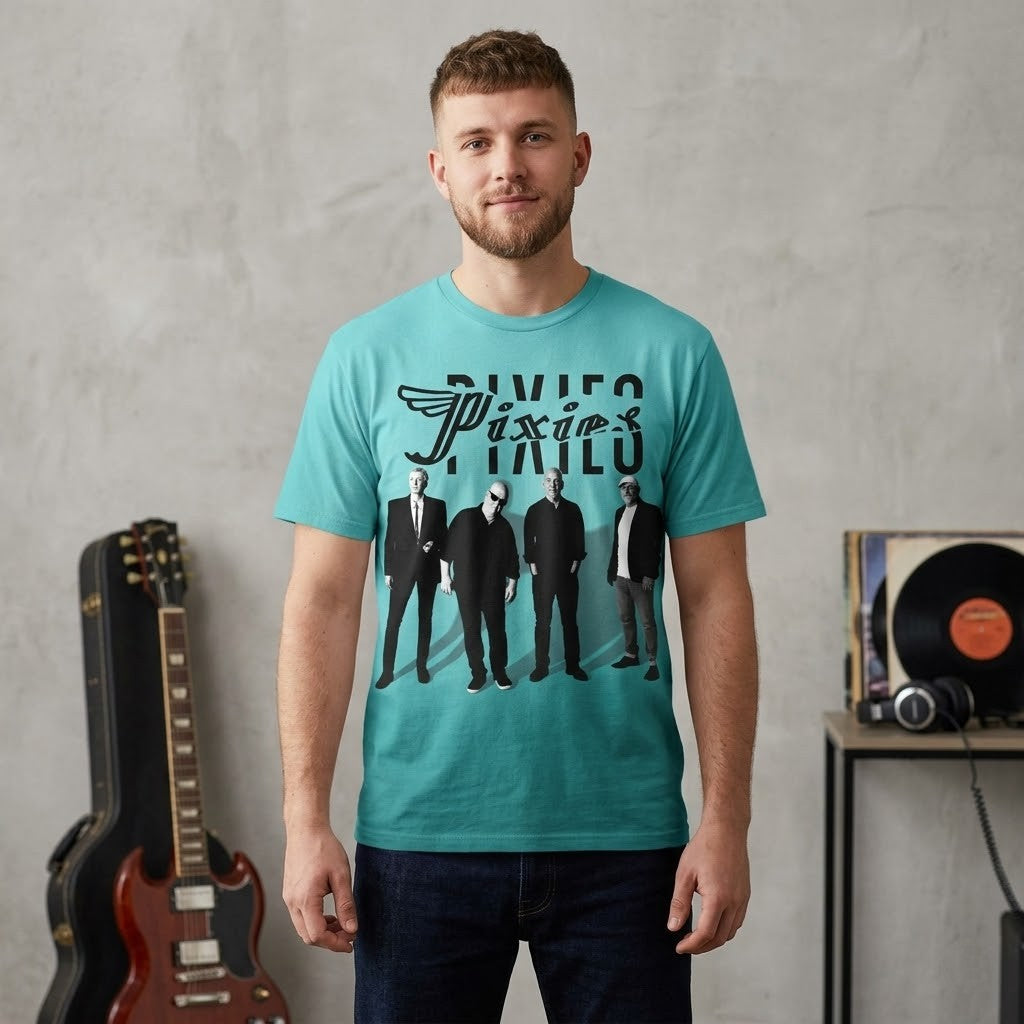 Pixies Celebrating 40 Years Tour T-Shirt - LeagueLockerGear