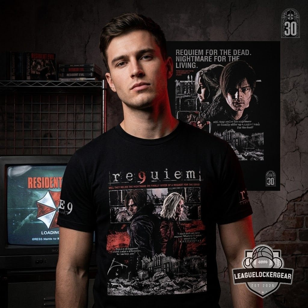 Resident Evil Requiem T-Shirt - LeagueLockerGear