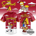 Arizona Diamondbacks x The Simpsons Homer at the Bat Baseball Jersey - LeagueLockerGear