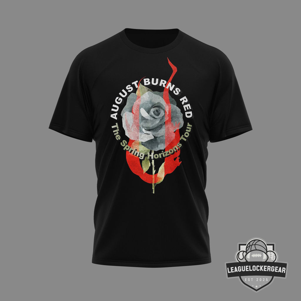 August Burns Red The Amity Affliction The Spring Horizons Tour 2026 T-Shirt - LeagueLockerGear