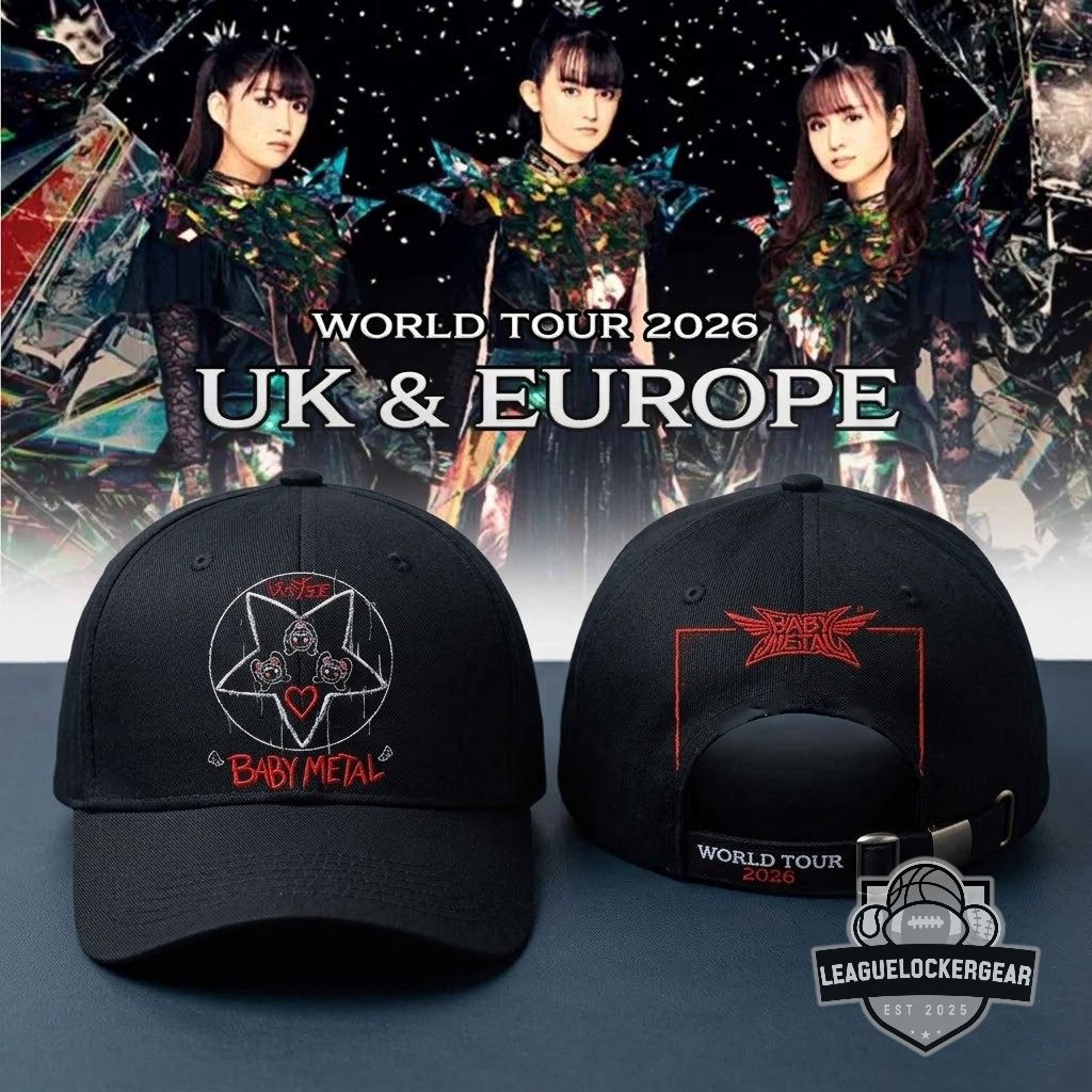 BABYMETAL World Tour 2026 UK & Europe Hoodie - LeagueLockerGear