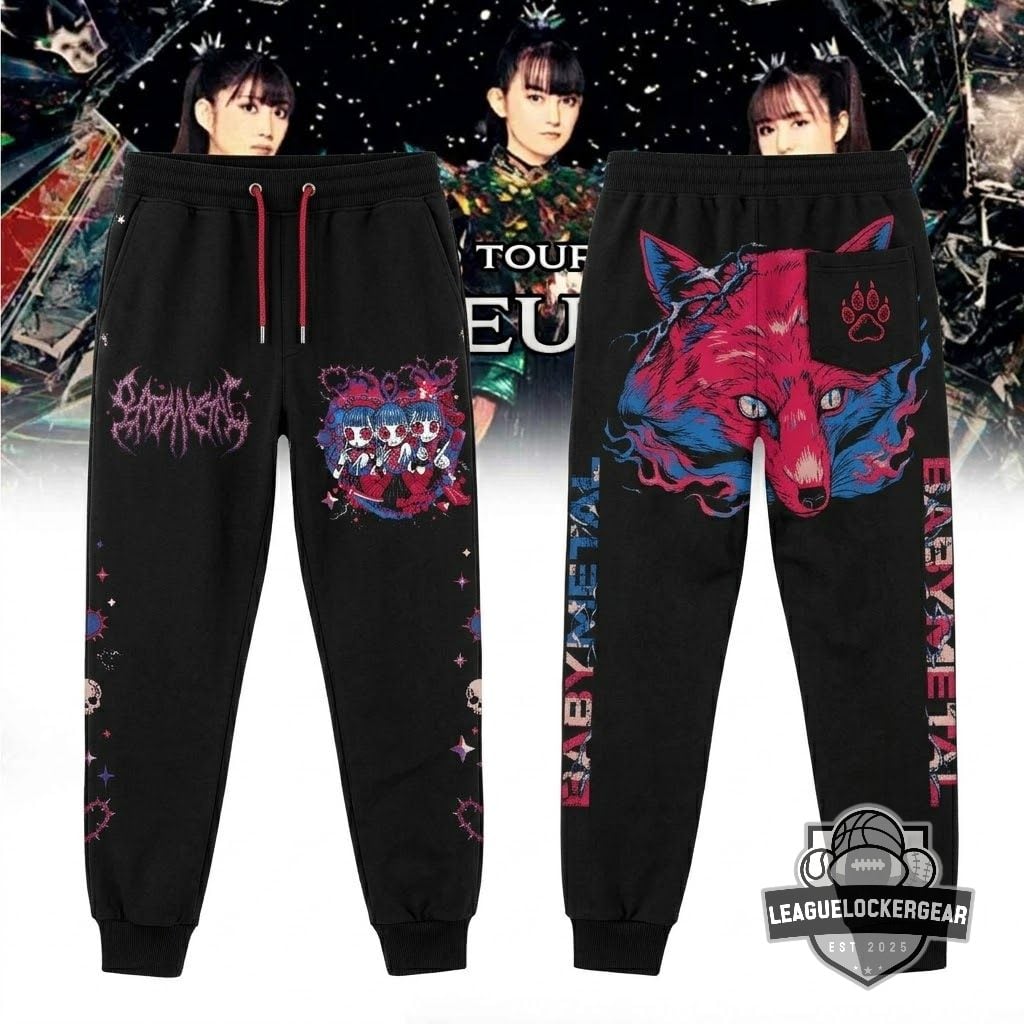 Babymetal World Tour 2026 UK & Europe T-Shirt - LeagueLockerGear