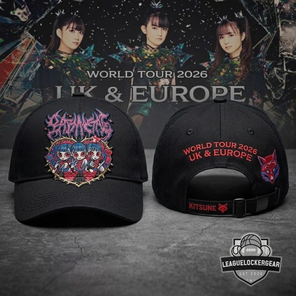 Babymetal World Tour 2026 UK & Europe T-Shirt - LeagueLockerGear