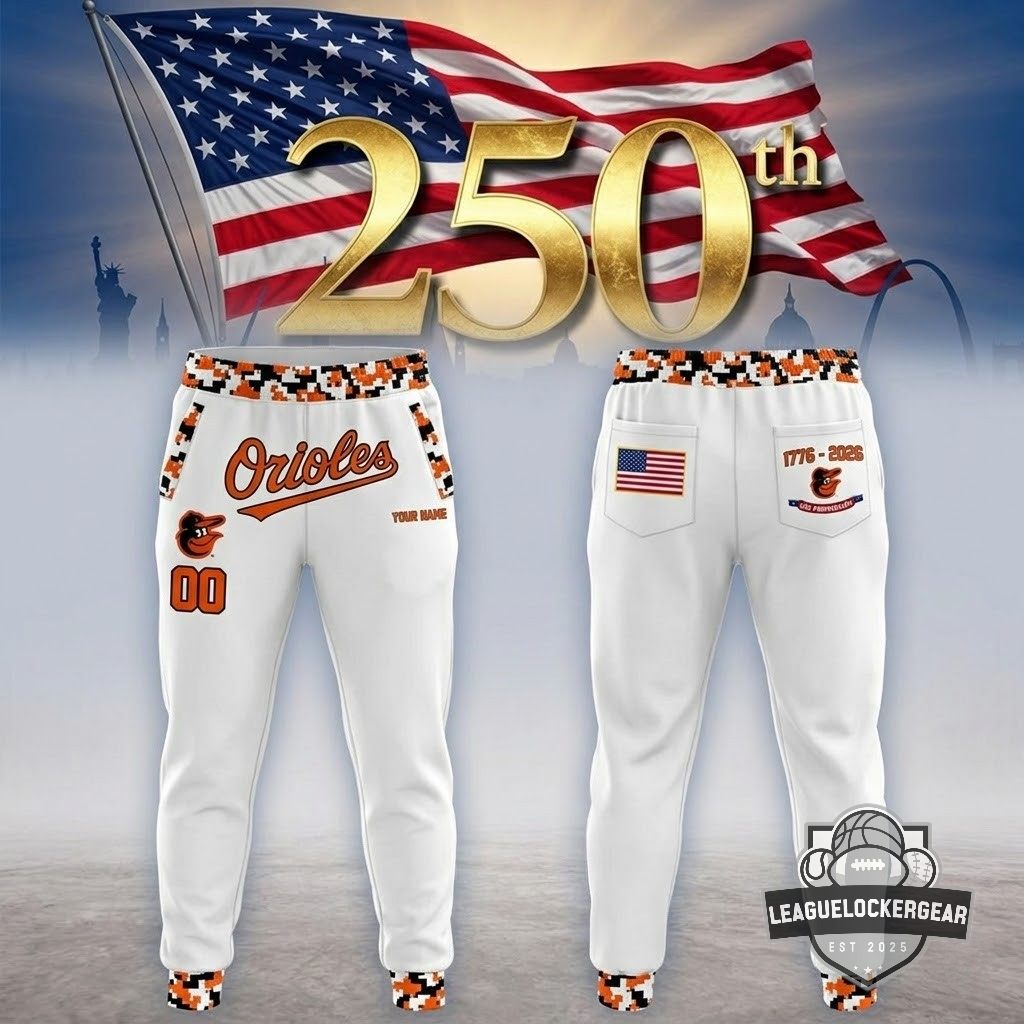 Baltimore Orioles USA 250th Anniversary 1776-2026 Baseball Jersey - LeagueLockerGear