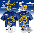 Chicago Cubs The Simpsons Baseball Jersey - LeagueLockerGear