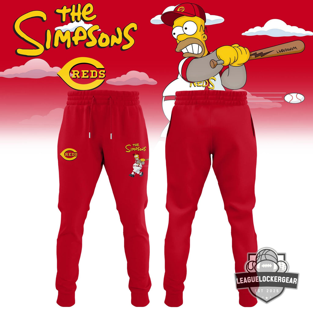 Cincinnati Reds x The Simpsons Baseball Jersey - LeagueLockerGear