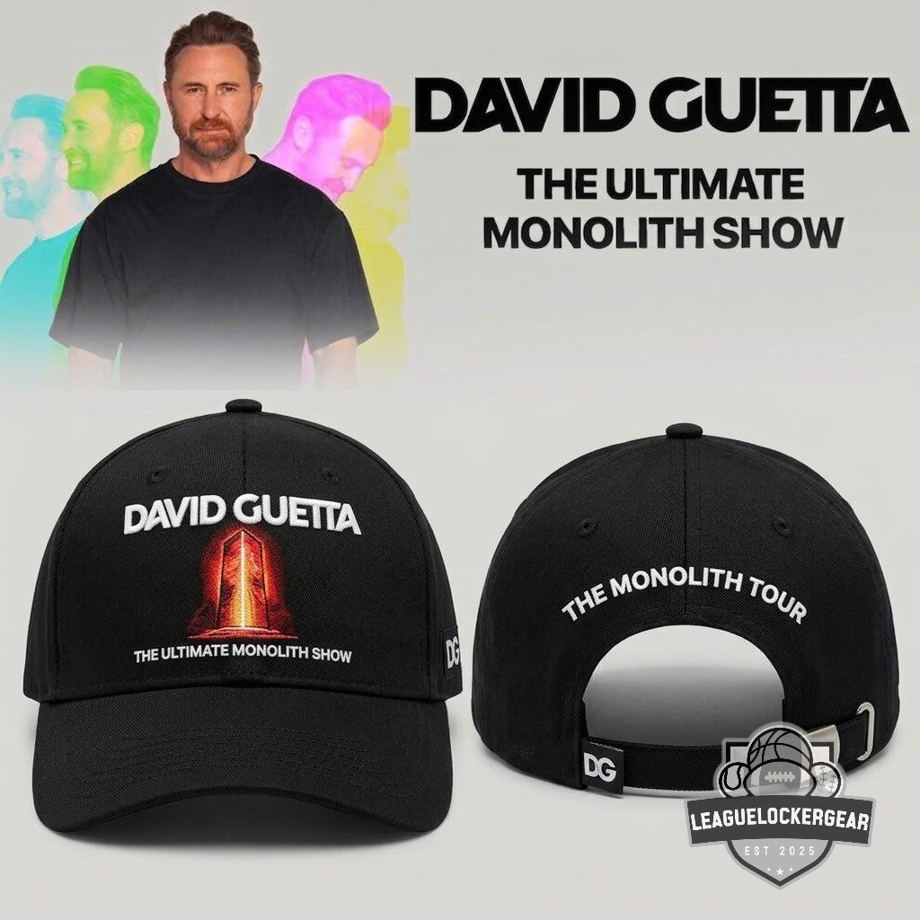 David Guetta The Ultimate Monolith Show Tour Hoodie - LeagueLockerGear