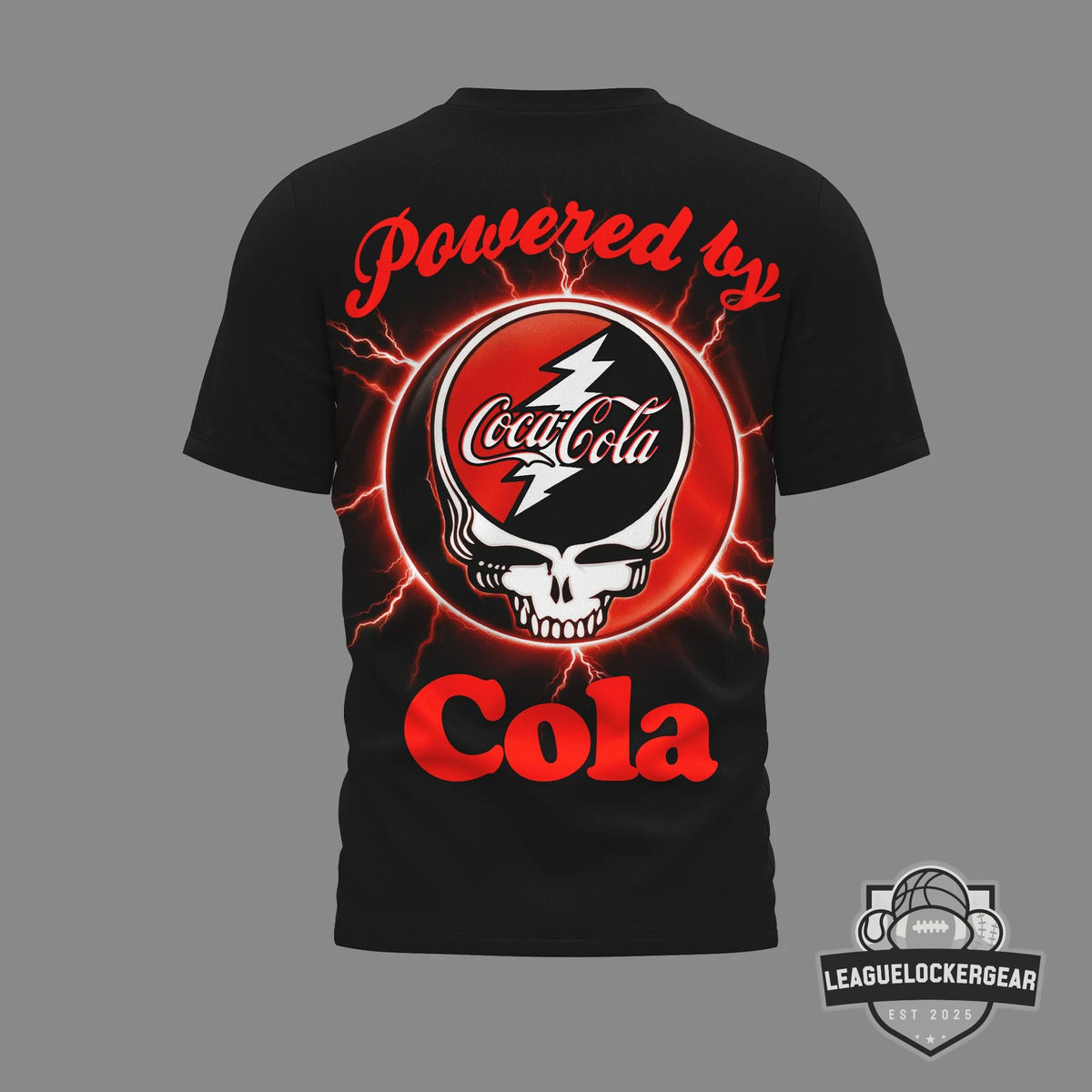 The Grateful Dead Coca-Cola Steal Your Face T-Shirt - LeagueLockerGear