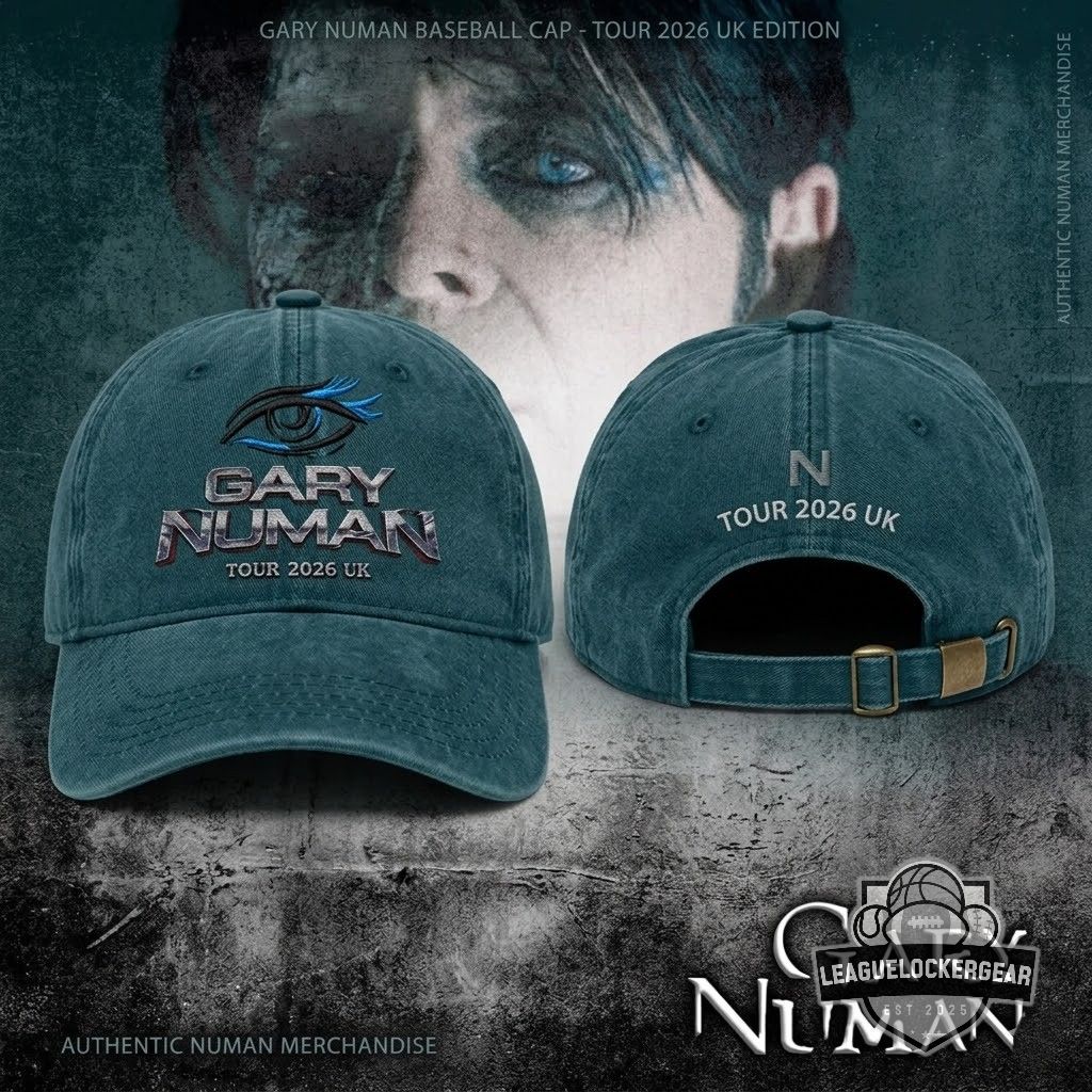 Gary Numan Tour 2026 UK T-Shirt - LeagueLockerGear