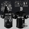 Steve Aoki Boston Red Sox Dim Mak 3.0 Tour Baseball Jersey - LeagueLockerGear