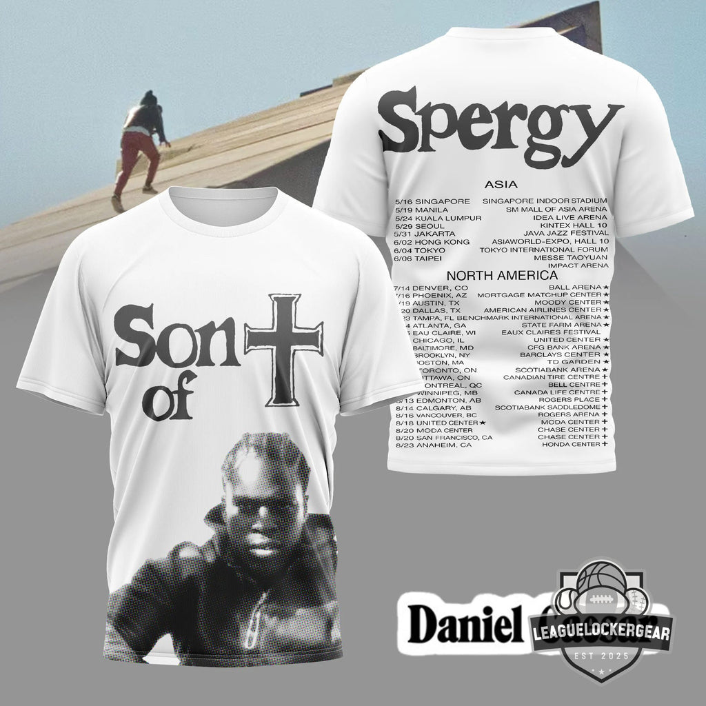 Spergy World Tour 2026 T-Shirt - LeagueLockerGear