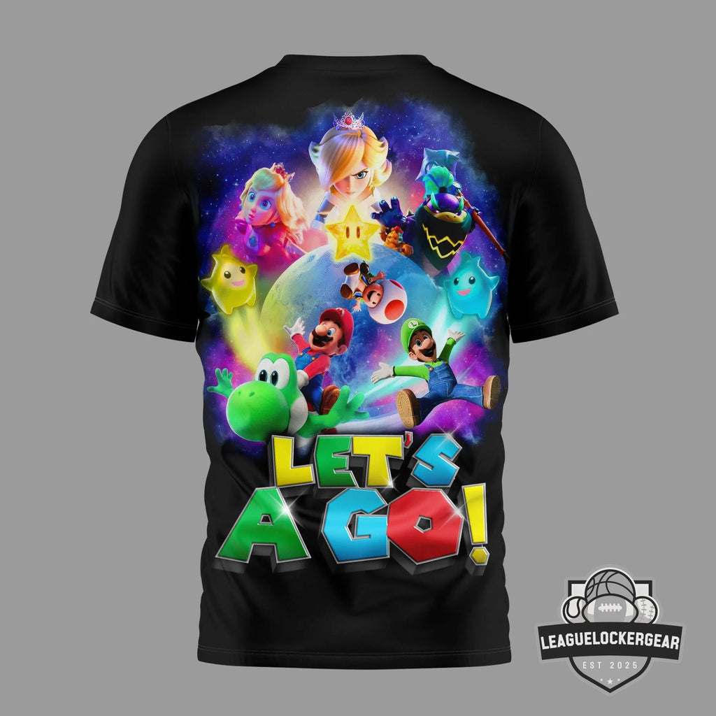 Super Mario Galaxy 3D T-Shirt - LeagueLockerGear