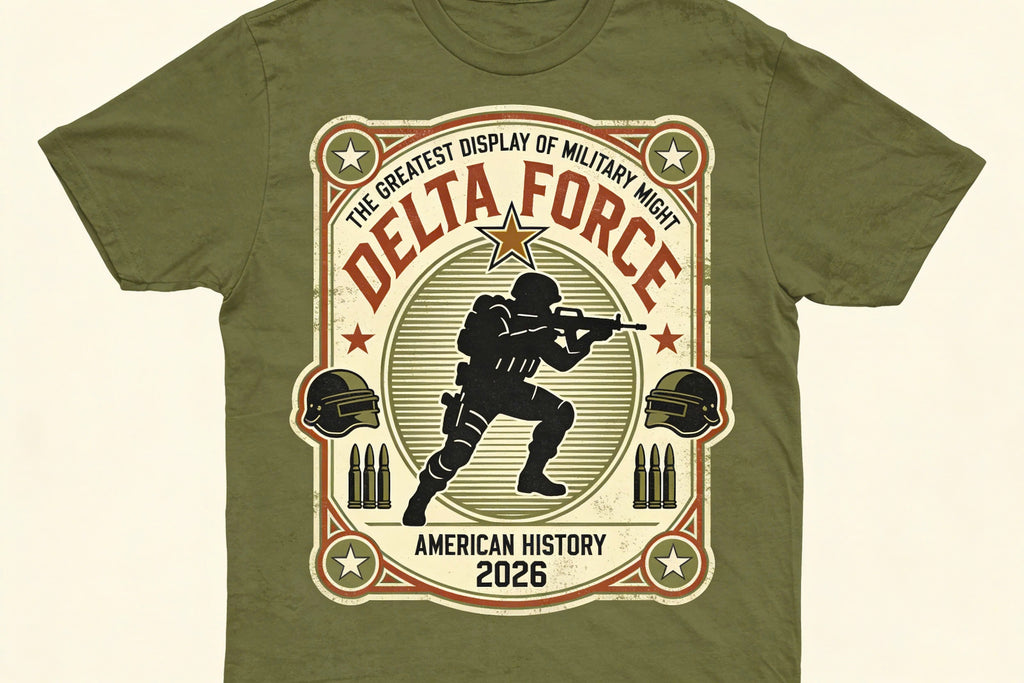 Operation Absolute Resolve Delta Force T-Shirt - Venezuela 2026 - LeagueLockerGear